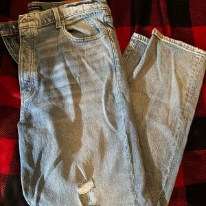 Lucky brand high rise mom jeans sz 16 excellent condition